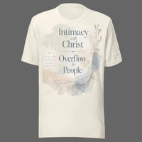 Intimacy with Christ Womens Unisex t-shirt